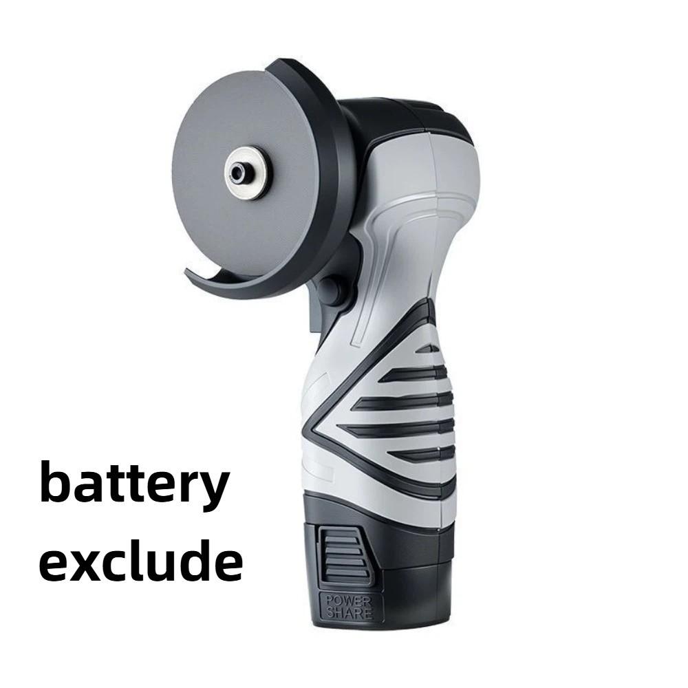 

Cordless Design Electric Angle Grinder Protective Guard Grinders Power Tool in Tight Spaces сірий