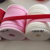 Red Double Fold Bias Binding Tape - No-Iron Polyester Cotton for DIY Cheongsam, 1.2" Width