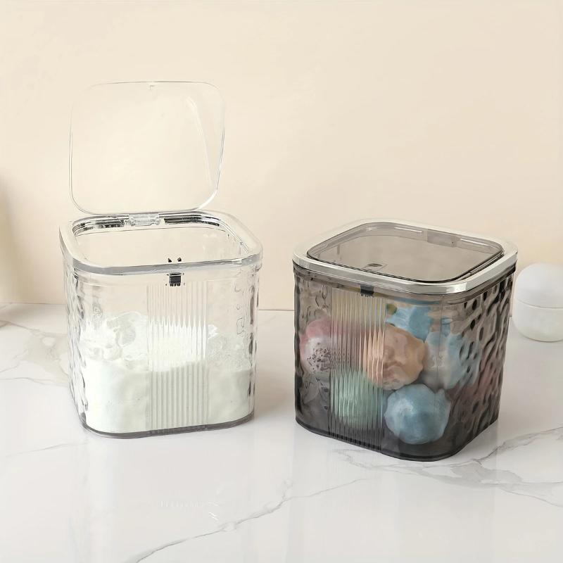 1 Pezzo Contenitore per Pod Detersivo Scatola Organizzatrice per Lavanderia, Contenitore per Detersivo in Polvere per Perle Detersivo, Detersivo in Polvere, Conservazione