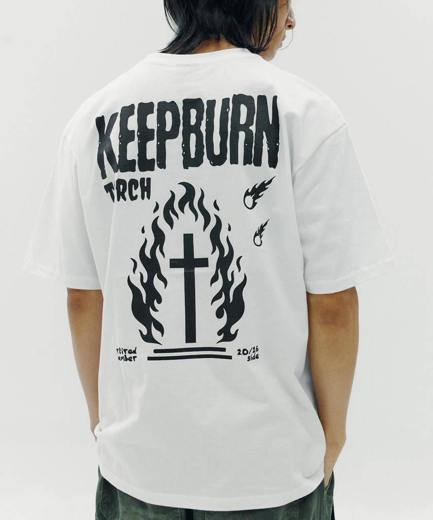 Tochi Keep Burn T-Shirts White