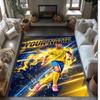 Cristiano Ronaldo Bedruckter Kristall-Samt-Teppich Rutschfester Kristall-Samt-Teppich für Sofa Schlafzimmer Innenbereich Heimdekoration