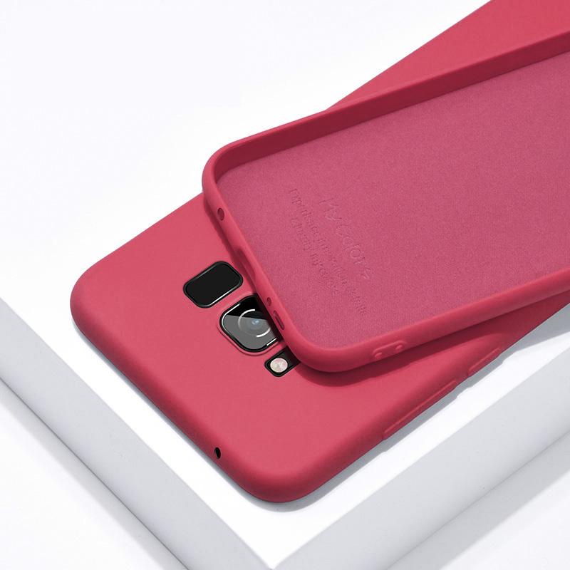 

Liquid Silicone Original Case For Xiaomi Mi 9 SE 10T Pro 8 Lite A2 9T Mi9 POCO X3 NFC Redmi Note 9S 8T 7 9 Pro K20 7A Soft Cover For Xiaomi Mi 9T Pro