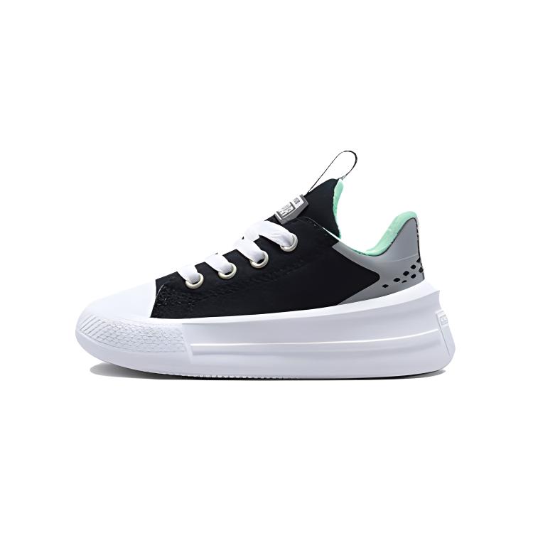 Converse Soft Sole Comfortable Simple Breathable Low Top Canvas Shoes Baby Sneakers Black A01030C