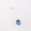 Tanzanite Gemstone 925 Sterling Silver Jewelry Handmade Partywear Pendant 1.79" PP-60-5
