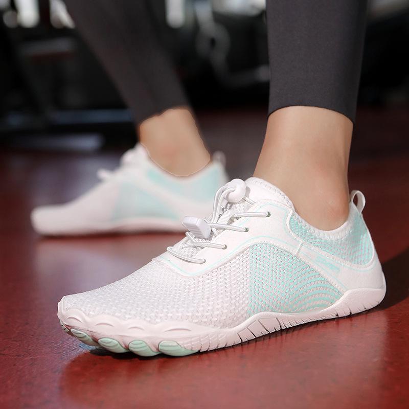 Unisex Soft-Soled Breathable Indoor Sports Shoes with Non-Slip, Shock Absorption for Running, Fitness, Jump Rope, Aerobics, Treadmill & Yoga