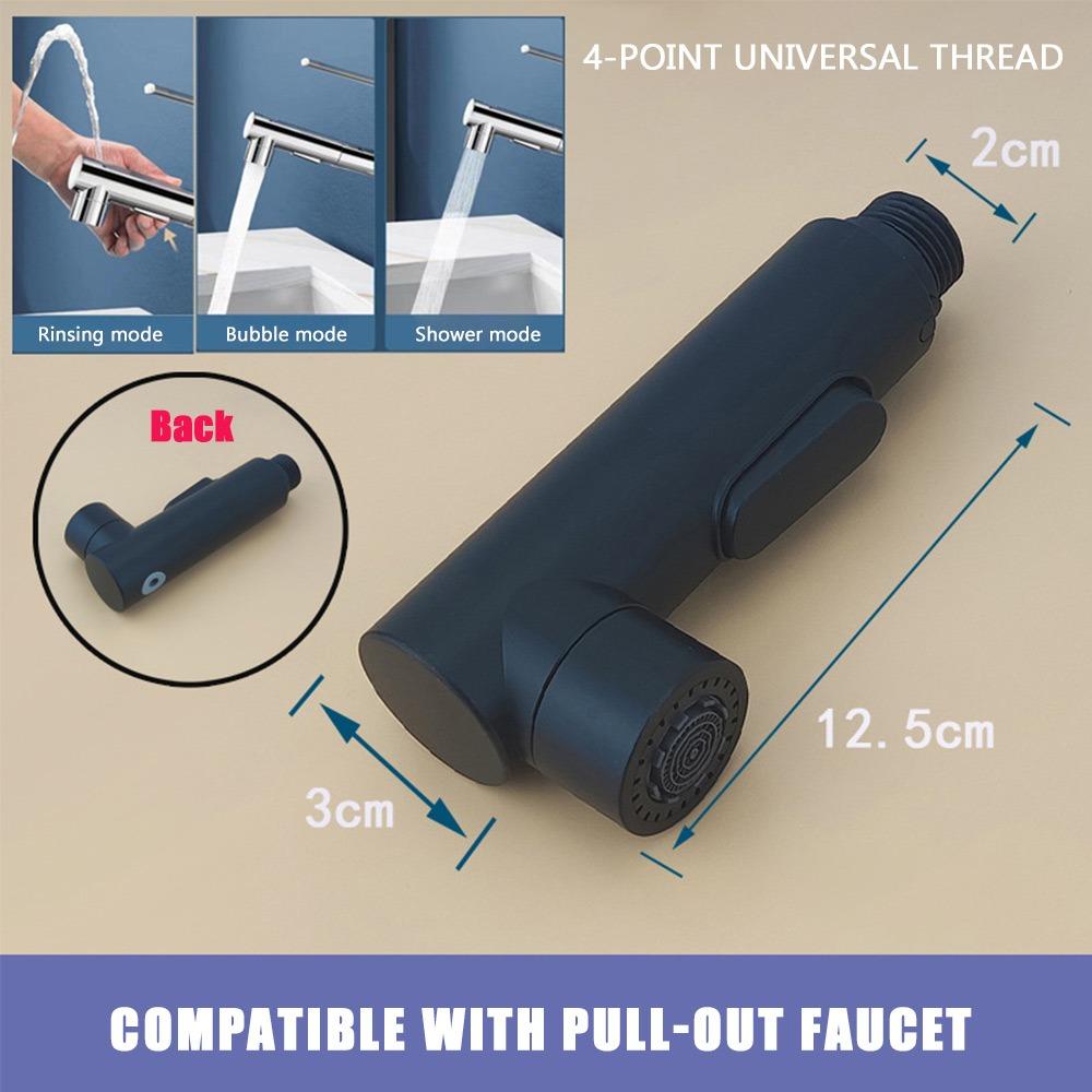 Universeller Verbinder Drehbarer Wasserhahn Küchen-Wasserspar-Hahnkopf Beschläge Duschkopf Sprühkopf