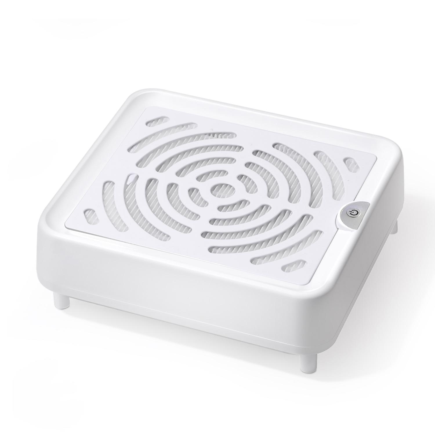 

LINMANDA High Speed Nail Art Vacuum Dust Cleaner Machine Efficient Nail Dust Extractor for Manicure Salon Collector Gel Nails EU белый