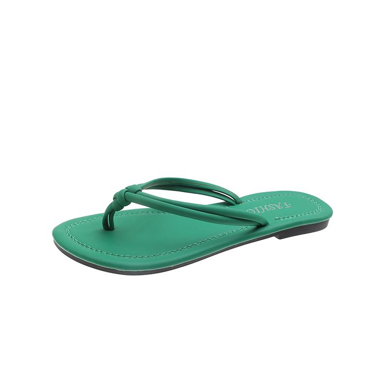 

Тапочки с ремешком на ленте, женская летняя обувь, женские модные шлепанцы, удобные тапочки на плоской подошве, пляжные сандалии без шнуровки, женские шлепанцы 35