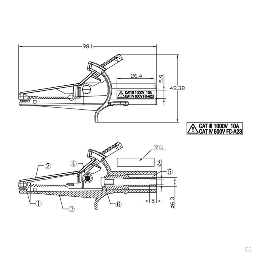 Alligator Clip Set for Automotive Testing