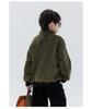 Boys' Reversible Fleece Hoodie - 2025 Autumn/Winter Collection, Thickened Half-Zip Pullover, Long-Sleeve Fashion Top for Medium/Large Kids.