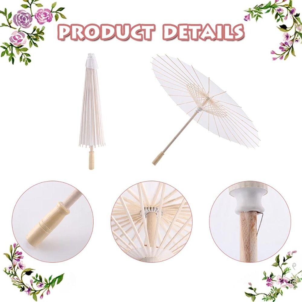 1Pcs Traditional White Wedding Supplies Dia 60/84cm Photography Prop  for Anniversary Wedding Party