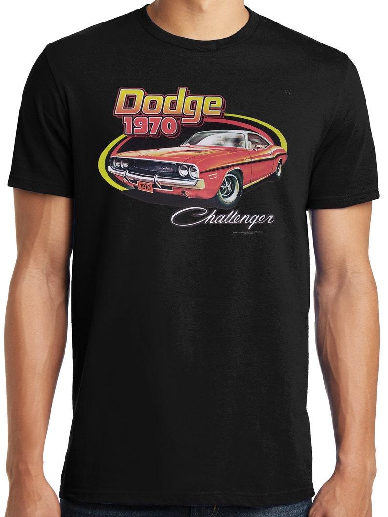 Big Guys Rule Big and Tall King Size Licensed 1970 Dodge Challenger unisex T-Shirt XXL
