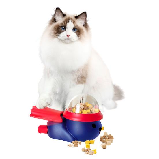Interactive Dog Treat Dispenser Cats Fun Puzzle Feeder Cute Shape Slow Feeder Treat Dispensing Toy for Dogs And Cats Healthy Eating Mental Stimulation