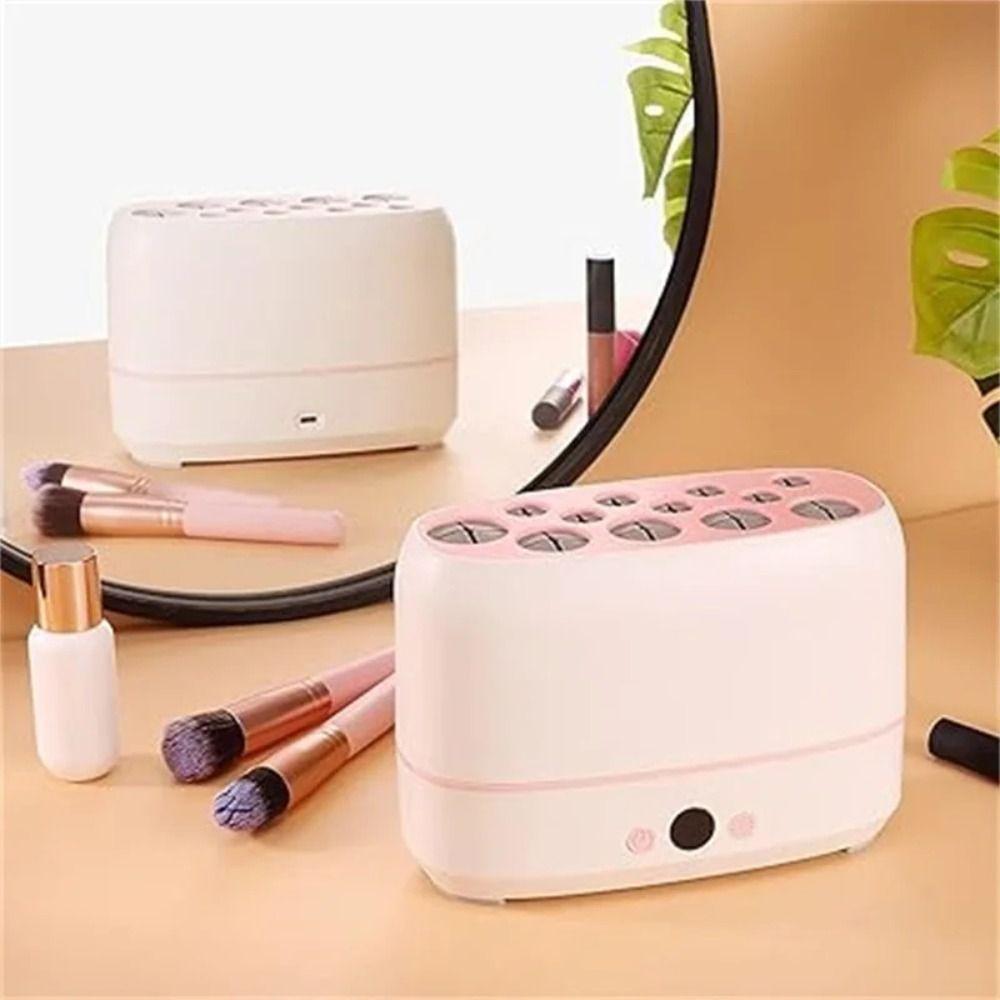 Fast Dryer Makeup Brushes Dryer Automatic Automatic Brush Cleaner  Cosmetic Puff Makeup Tools.