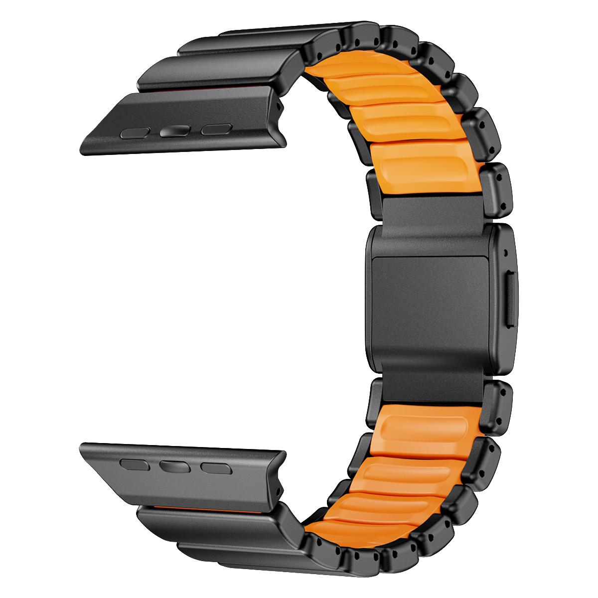 

Titanium/Stainless Steel Strap for Iwatch Ultra 3 49mm 45 42 44 46 Luxury Metal Magnetic Band for Apple Watch Series11 10 987 SE 42 44 45 46 49mm