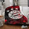 1pc Bayern Munich Blanket, Gift, for Men and Women, Soft Blanket, Good for Sofa Bed Couch Travel, Lightweight Flannel Blanket