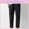 Men Casual Pants Summer Lightweight Tapered Cargo Trousers For Youth