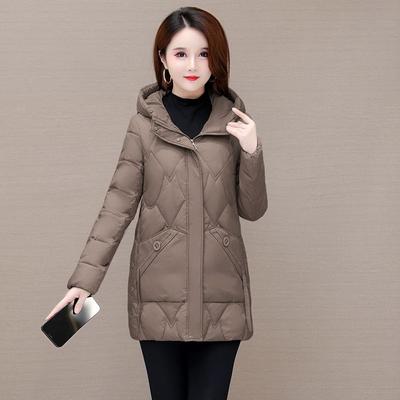 Mother Cotton-padded Clothes Women's Medium Long Slim Plus  Size Cotton Padded Clothes Winter Coat Thick Cotton-padded Jacket