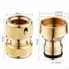 Garden Hose Fitting Male and Female Supplies Spare Parts Sturdy Quick Disconnect Adapter Thread