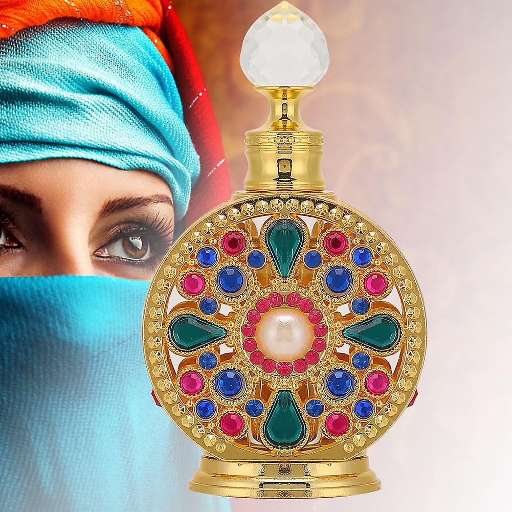 Muslim perfume halal dubai essential oil vintage exquisite religious supplies 15 mlmade in China