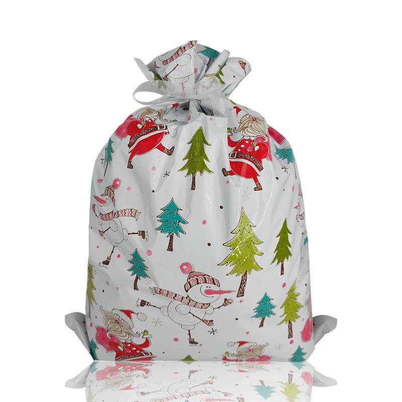2025 Christmas Eve Drawstring Candy Gift Bag Set