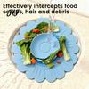 Silicone Floor Drain Cover Sunflower Mat, Bionic Petal Design Anti-Clog Sink Kitchen Accessory Hair Filter, Odor-Proof Drainage Protector for