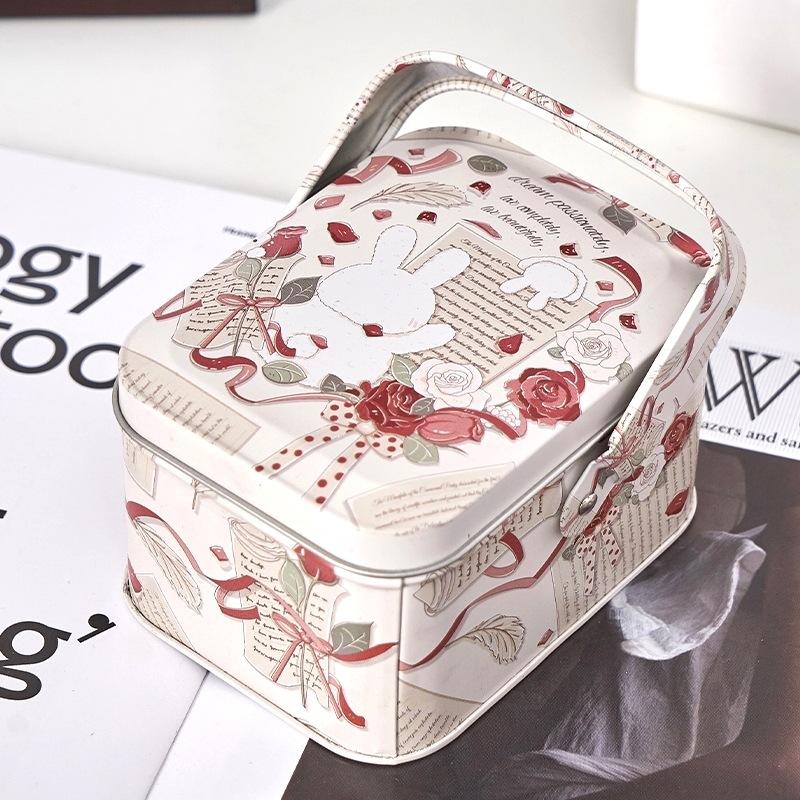 2025 HUA HUA Blechdose Süßigkeitenbox Kindergeschenke Kleine Blechdose Keksdosen Tragbare Geschenkbox für Geburtstags-Hochzeitsfeier-Dekoration