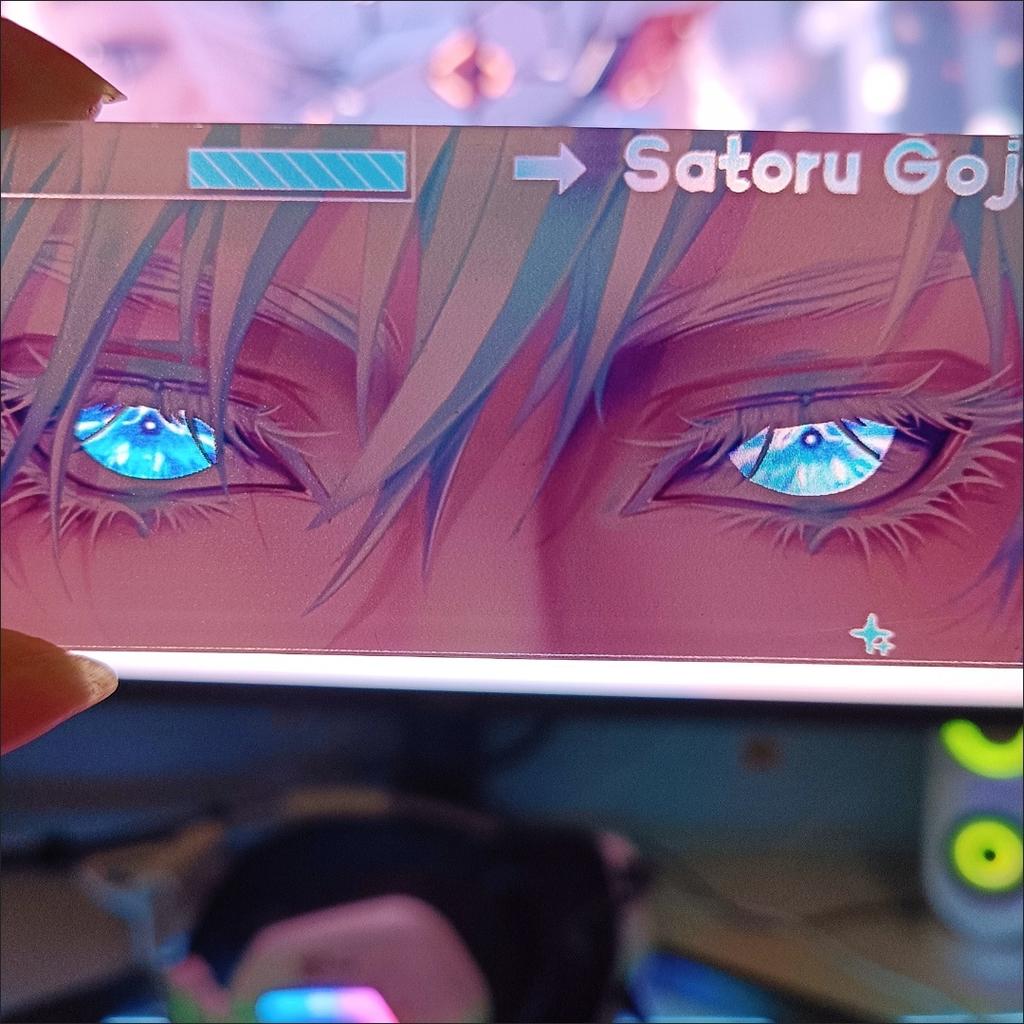 Japansk anime Cool Gojo Satoruo Nyckelbrickor Nyckelbricka Motorcyklar Bilar Ryggsäck Nyckelring Till vänner Mode Nyckelring Presenter