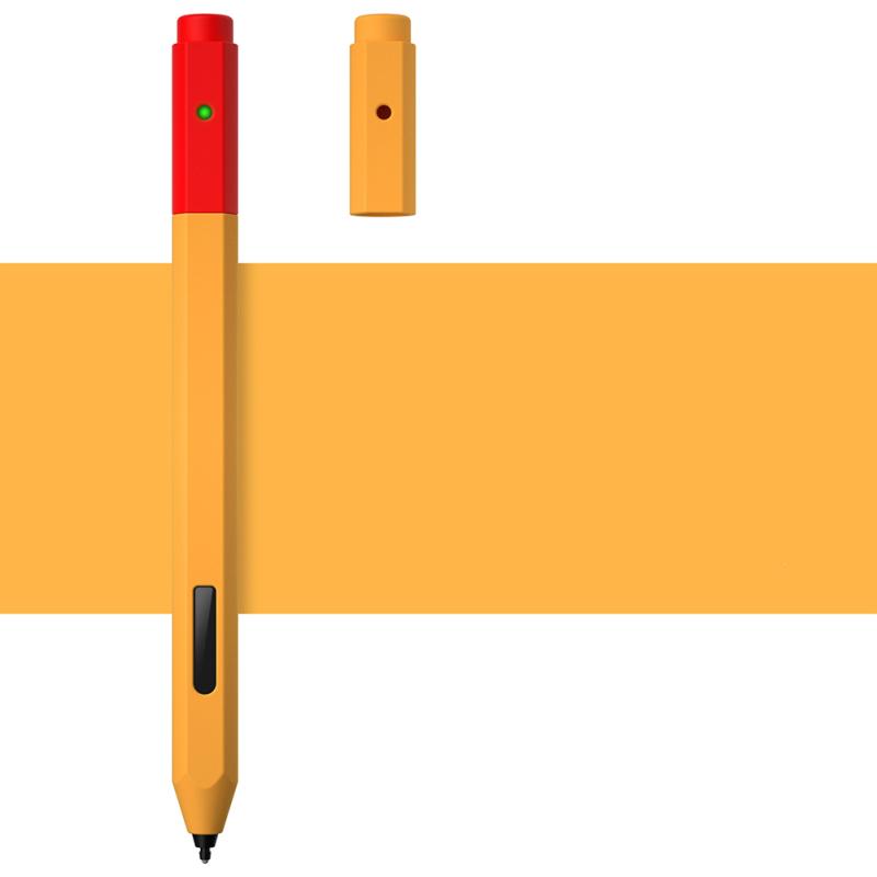 Silicone Protective Pencil Case Dust Proof Wrap Cover Sleeve Compatible For Microsoft Surface Pen