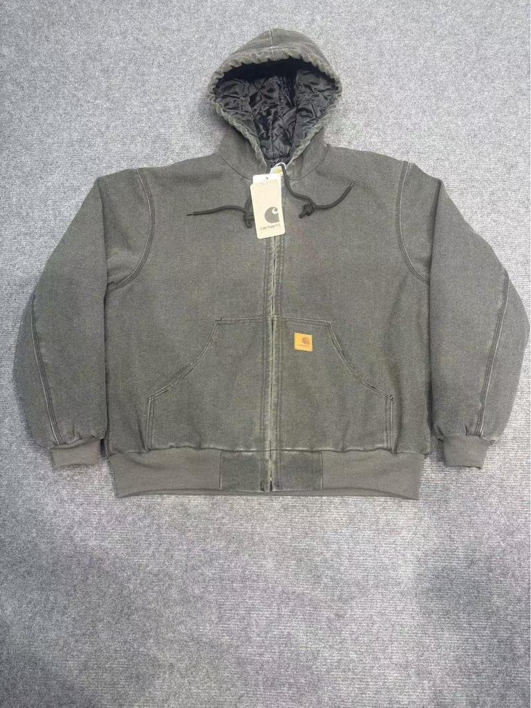 Carhartt J130 Tungtvättad Canvas Huvtröja