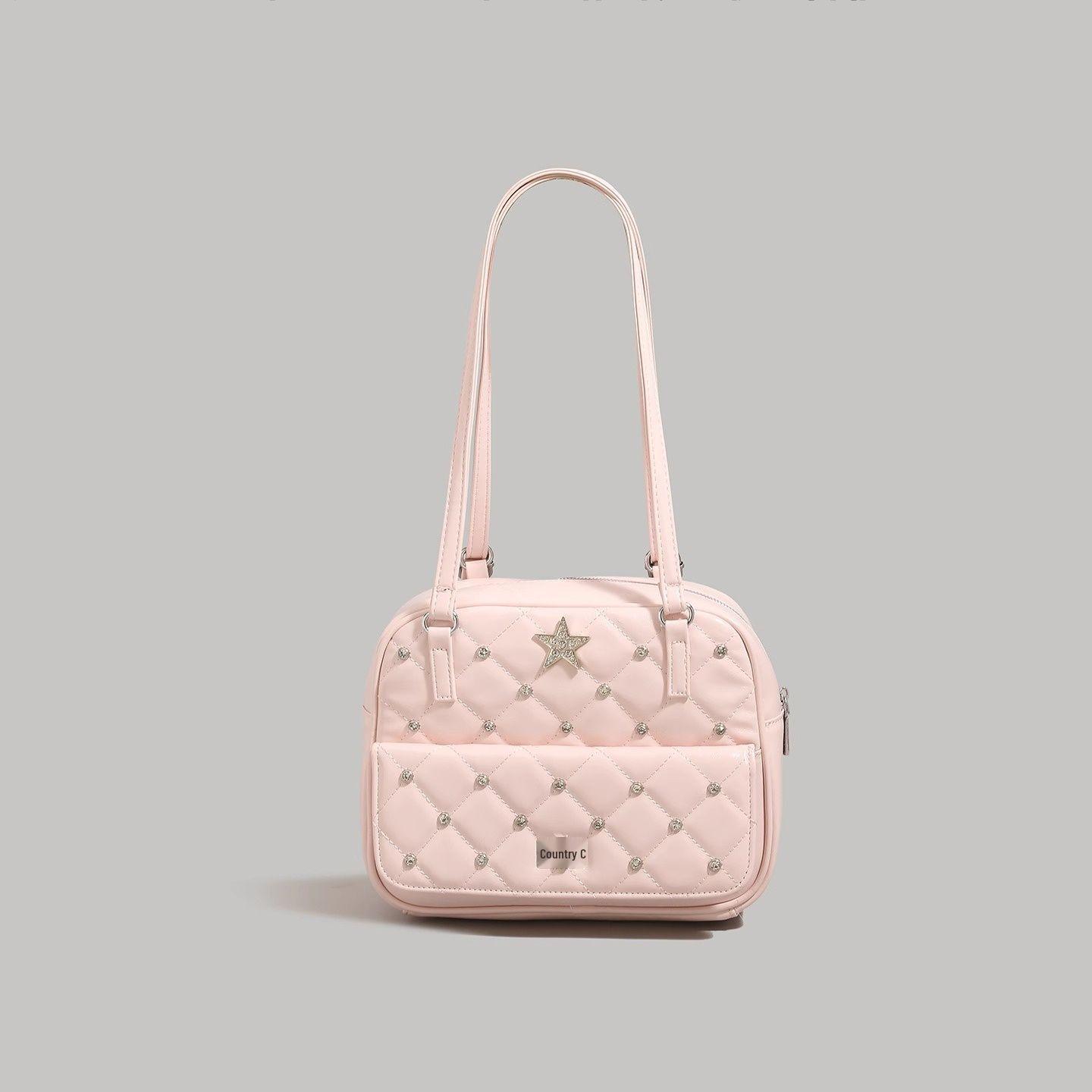 2025 Diamond Quilted Tote: Trendy, Versatile, Large-Capacity Shoulder Bag for Women