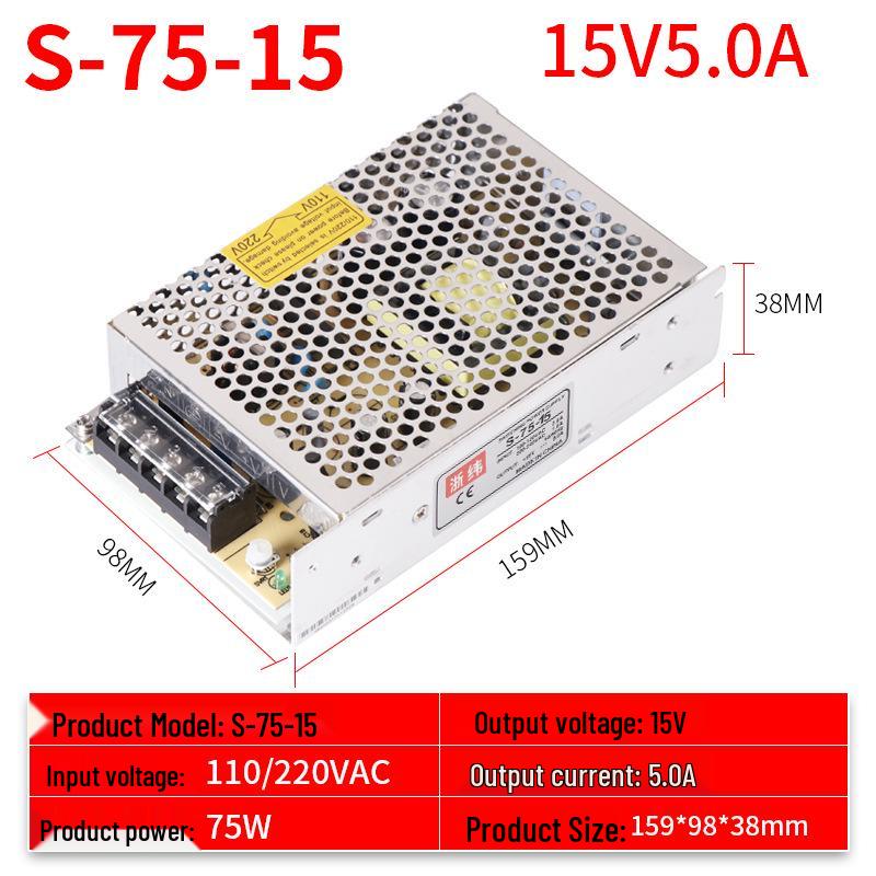 AC To DC Switching Power Supply Module S-15-800W, Output Options: 5V, 12V, 24V, 36V, 48V