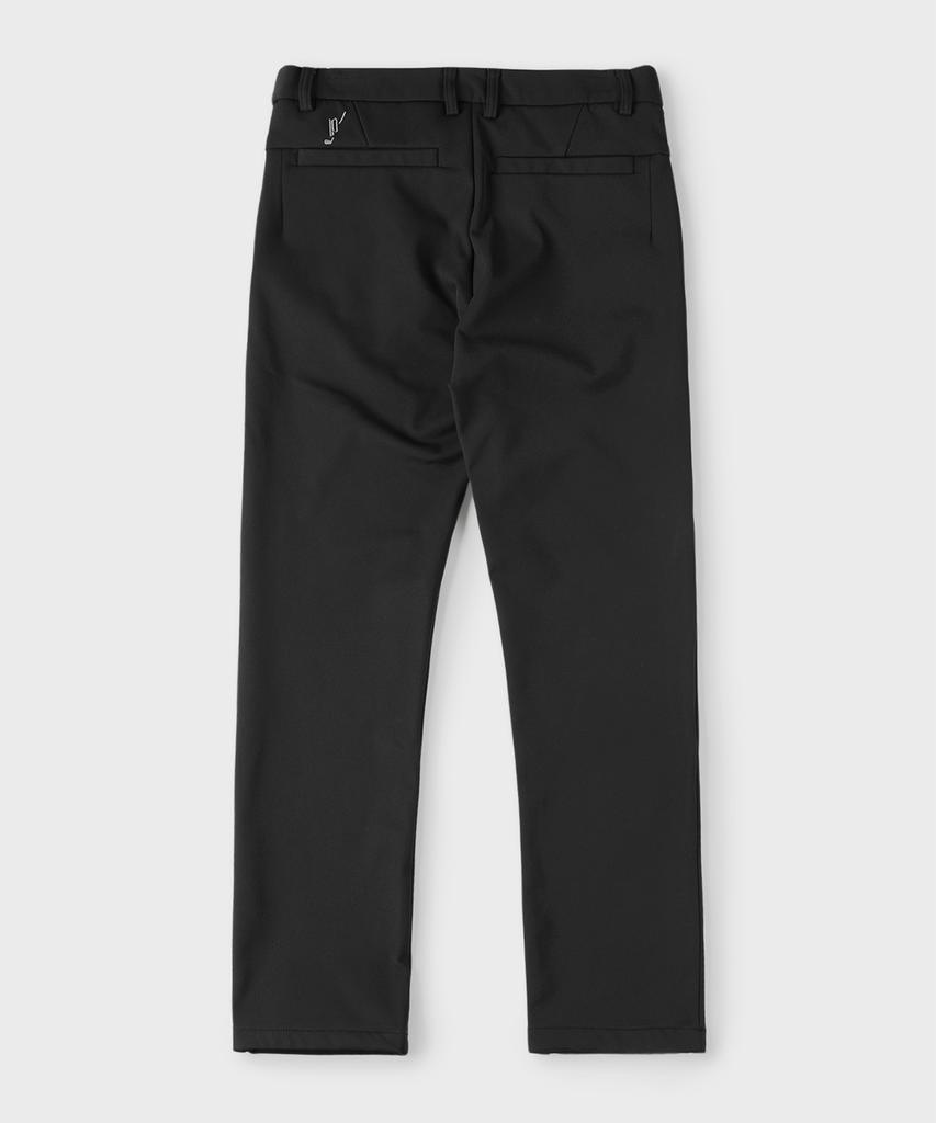 PANICALE Black Golf Nylon Regular Slim Fit Pants