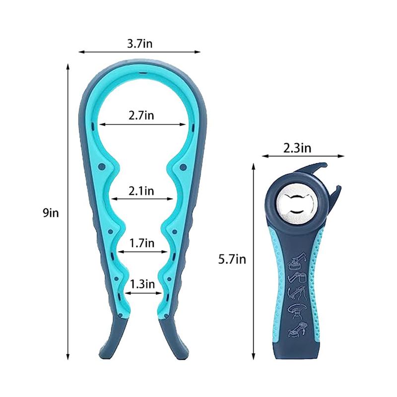 Promotion! Beer Bottle Opener 5-In-1 Bottle Opener 4-In-1 Multi-Purpose Can Opener Set