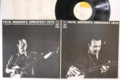 LP Record PETE SEEGER  Pete Seegers Greatest Hits SOPN120 CBSSONY Japan CountryFolk Used