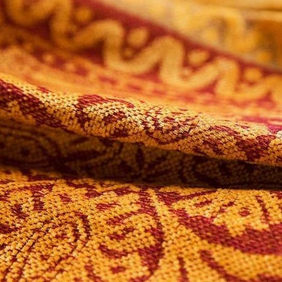 Coperta Plaid in Tessuto Cinigliato Stile Sud-Est Asiatico per Divano