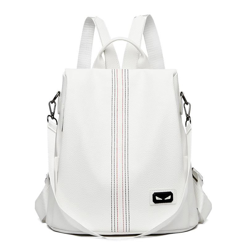 New Luxury Brand Women Backpack High Quality Leather Simplicity Backpacks Leisure Travel Bags Fashion School Bags for Girls