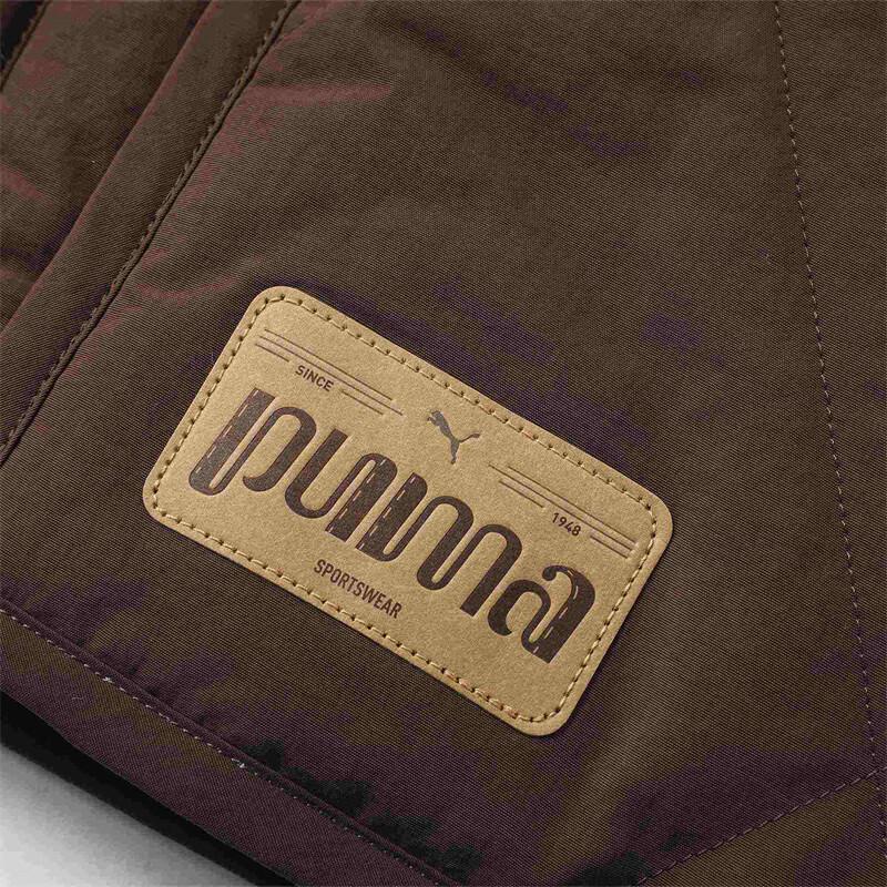 Puma Retro Reverie Padded Bomber Jacket Unisex Jacket Coffee-Brown 631173-65