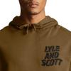 Lyle & Scott Mens Ripple Logo Hoodie