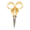 Vintage Scissors Stainless Steel Carved Handle Effort Saving Multifunction Craft Scissors for Embroidery Craft Art