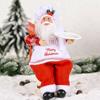 Xmas Tree Ornament Figurine Santa Claus Doll Santa Figure Kids Gift Merry Christmas Decorations