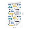 Wallpaper Colorful cars fairy tale decoration for living room and bedroom 50x1000
