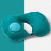 Inflatable Travel Neck Pillow for Airplane Train Car Washable Pillowcase U Shaped Office Napping Pillow,Home Head Neck and Lumbar Support