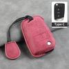 Leather Car Key Cover Case for VW Volkswagen Tiguan MK1 MK2 Magotan Passat B5 B8 Polo Golf 4 5 6 7 Mk7 Jetta POLO Eos Scirocco