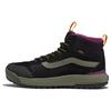Vans Ultrarange Rapidweld Sports Comfort Versatile High-Top Skate Shoes Unisex Skate Shoes Black Purple VN0A5KS5BMV