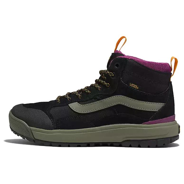 Vans Ultrarange Rapidweld Sports Comfort Versatile High-Top Skate Shoes Unisex Skate Shoes Black Purple VN0A5KS5BMV 38.5