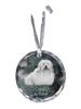 Coton De Tulear, Cotie - Crystal Bauble with a Photo, Dog Photo In Crystal, Personalized Christmas Tree Ornament by Brand