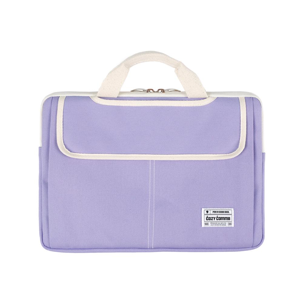 Cozycomma 3-Way Laptop Pouch_Light Purple (3 Sizes)