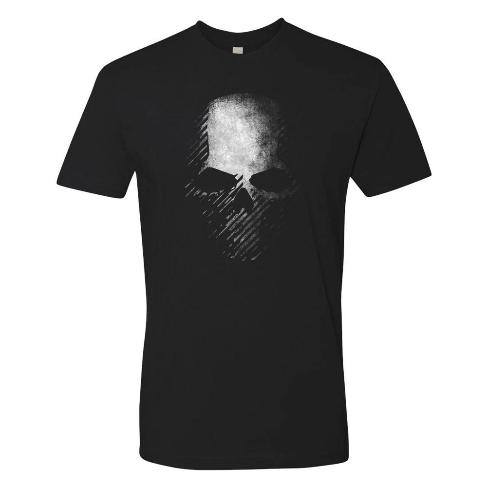 The Punisher Skull Black Premium Cotton Soft Tee Graphic T shirt 2XL