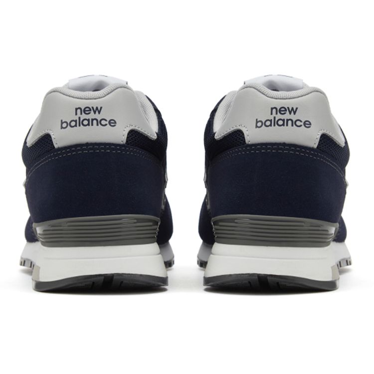 New Balance Nb 565 Comfortable Versatile Fabric Two-Layer Cowhide Low-Top Running Shoes Unisex Sneaker Blue ML565EN1